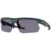 Image de Oakley Unisex Oakley OO9400 BISPHAERA 940026 Lunettes de soleil O_matter Bleu Gris Carré Normale