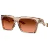 Image de Lunettes de soleil OAKLEY ENIGMA INK, couleur transparente marron chaud, verres dégradés PRIZM Bronze