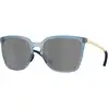 Image de Oakley Femme Oakley OO9480 SIELO SQ 948012 Lunettes de soleil O_matter Bleu Gris Carré Polarisé