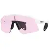 Image de Oakley Unisex Oakley OO9518 STUNT DEVIL S 951807 Lunettes de soleil O_matter Blanc Rose Carré Normale