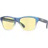 Image de Oakley Homme Oakley OO9508 FROGSKINS S 950807 Lunettes de soleil O_matter Bleu Jaune Ronde Normale Prizm
