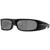 Image de Oakley Unisex Oakley OO9522 HIGHLAND 952201 Lunettes de soleil O_matter Noir Gris Carré Normale