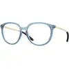 Image de Oakley Femme Oakley OX8150 BMNG 815010 Montures optiques O_matter Bleu Ronde Normale