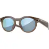 Image de Oakley Unisex Oakley Meta OW8002 Hstn 800206 Lunettes de soleil O_matter Marron Violet Ronde Miroir Prizm