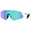Image de Oakley Unisex Oakley OO9525 STUNT DEVIL A 952502 Lunettes de soleil O_Matière Blanc Bleu Carré Normale