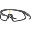 Image de Oakley Unisex Oakley OO9524D RSLV 141 952406 Lunettes de soleil O_Matière Gris Gris Carré Photochromique