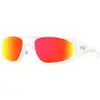 Image de Oakley Unisex Oakley OO9528 NEOFORMA 952803 Lunettes de soleil O_Matière Transparent Rouge Ronde Normale
