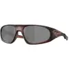 Image de Oakley Unisex Oakley OO9528 NEOFORMA 952805 Lunettes de soleil O_Matière Marron Gris Ronde Polarisé