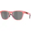 Image de Oakley Homme Oakley OO9284 FROGSKINS RANGE 928424 Lunettes de soleil O_Matière Rose Gris Ronde Polarisé