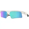 Image de Oakley Unisex Oakley OO9534 BISPHAERA SPEED 953404 Lunettes de soleil O_Matière Blanc Bleu Carré Normale