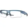 Image de Oakley Unisex Oakley OO9534 BISPHAERA SPEED 953407 Lunettes de soleil O_Matière Bleu Gris Carré Photochromique