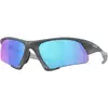 Image de Oakley Unisex Oakley OO9532 SUTURE JACKET 953202 Lunettes de soleil O_Matière Gris Bleu Géométrique Polarisé