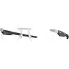 Image de Oakley Unisex Oakley OX3126 STEAKHOUSE 1.0 312604 Montures optiques Métal Argent Transparent Carré Normale
