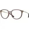 Image de Oakley Femme Oakley OX8150 BMNG 815012 Montures optiques O_Matière Violet Transparent Ronde Normale