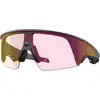 Image de Oakley Unisex Oakley Meta OW8001 Vanguard 800109 Lunettes intelligentes O_Matière Noir Rose Géométrique Photochromique Prizm