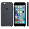 Image de Apple Coque En Silicone Iphone 6s Plus - Gris Anthracite
