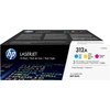 Image de HP 312A 3-pack CYM LJ Toner Cart, CF440AM (2,700 / 2,700 / 2,700 pages)