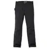 Image de Carhartt   Pantalon De Travail Stretch Cotton Duck Noir   Slim Fit   Doubles Empiècements Cuisses-genoux   Plusieurs Poches Outils   Coutures Triples