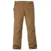 Image de Carhartt - Pantalon Stretch Homme Coton Duck 103340 - Marron Foncé - 46 - Jambes Standards
