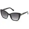 Image de Guess Femme Guess GU7600 01B Lunettes de soleil Injecté Noir Fumée Cat Eye Normale Ombré