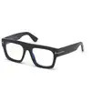 Image de TOM FORD Homme TOM FORD FT5634-B 001 Montures optiques Acétate Noir Géométrique Normale