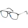 Image de TOM FORD Homme TOM FORD FT5665-B 020 Montures optiques Injecté Gris Carré Normale