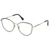 Image de TOM FORD Femme TOM FORD FT5667-B 005 Montures optiques Métal Noir Cat Eye Normale Blue Anti Light - pour PC