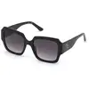 Image de Guess Femme Guess GU7681 01B Lunettes de soleil Injecté Noir Gris Carré Normale Ombré