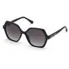 Image de Guess Femme Guess GU7698 01B Lunettes de soleil Injecté Noir Fumée Géométrique Normale Ombré