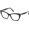 Image de TOM FORD Femme TOM FORD FT5709-B 001 Montures optiques Acétate Noir Cat Eye Normale