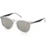 Image de Timberland Homme Timberland TB9235 27D Lunettes de soleil Injecté Transparent Fumée Ronde Polarisé
