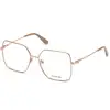 Image de Guess Femme Guess GU2824 059 Montures optiques Métal Beige Carré Normale