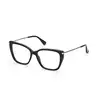 Image de Max Mara Femme Max Mara MM5007 001 Montures optiques Acétate Noir Carré Normale