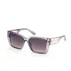 Image de Guess Femme Guess GU7818 20B Lunettes de soleil Injecté Gris Fumée Carré Normale Ombré