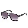 Image de Adidas Homme Adidas OR0066 01B Lunettes de soleil Acétate Noir Gris Géométrique Normale Ombré