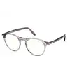 Image de TOM FORD Homme TOM FORD FT5833-B 020 Montures optiques Acétate Gris Ronde Normale