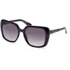 Image de Guess Femme Guess GU7863 05B Lunettes de soleil Injecté Noir Fumée Carré Normale Ombré