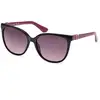 Image de Guess Femme Guess GU7864 05B Lunettes de soleil Injecté Noir Gris Ronde Normale Ombré