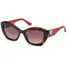 Image de Guess Femme Guess GU7868 52F Lunettes de soleil Injecté Cat Eye Normale Ombré