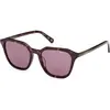 Image de GANT Gant Sk0362 Lunettes de soleil polarisées pour femmes, marron Homme, marron, taille unique