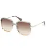 Image de MAX&Co Femme MAX&Co MO0083 20F Lunettes de soleil Injecté Gris Marron Carré Normale Ombré