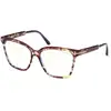 Image de TOM FORD Femme TOM FORD FT5892-B 055 Montures optiques Acétate Havane Carré Normale
