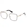 Image de Guess Femme Guess GU2953 005 Montures optiques Métal Noir Carré Normale