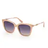 Image de Guess Femme Guess GU7886 57B Lunettes de soleil Injecté Beige Gris Carré Normale Ombré