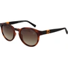 Image de Timberland TB9323 52H DARK HAVANA 51/21/145 Lunettes de soleil hommes