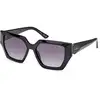 Image de Guess Femme Guess GU7896 01B Lunettes de soleil Injecté Géométrique Normale Ombré