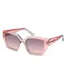 Image de Guess Femme Guess GU7896 74Z Lunettes de soleil Injecté Rose Violet Géométrique Normale Ombré
