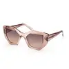 Image de Guess Femme Guess GU7897 47F Lunettes de soleil Injecté Marron Marron Géométrique Normale Ombré