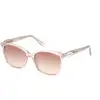 Image de Guess Unisex Guess GU9238 59F Lunettes de soleil Injecté Carré Normale Ombré