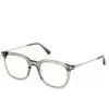 Image de TOM FORD Homme TOM FORD FT5904-B 096 Montures optiques Acétate Vert Carré Normale